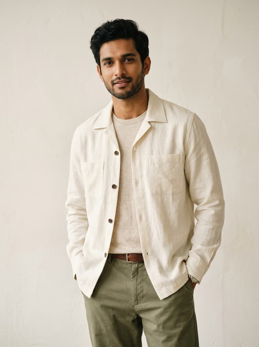 Men fashion category editorial photo